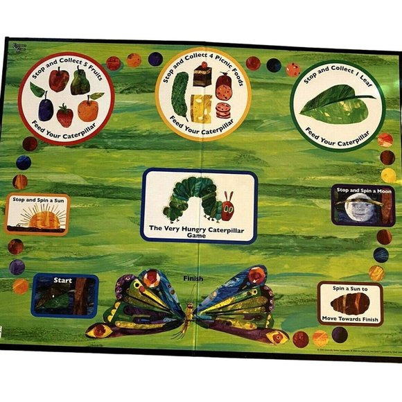 University Games The World Of Eric Carle The Very Hungry Caterpillar Game FLAW - Picture 8 of 8